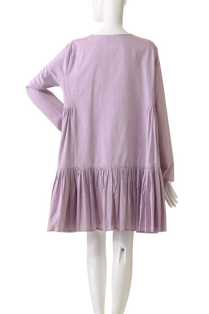 【マーレット/MERLETTE】の【日本別注】MARTEL CHAMBRAY ピンタックボタンフロントティアードドレス 人気、トレンドファッション・服の通販 founy(ファニー) 　ファッション　Fashion　レディースファッション　WOMEN　ワンピース　Dress　ドレス　Party Dresses　チュニック　Tunic　エレガント 上品　Elegant　サンダル　Sandals　スニーカー　Sneakers　チュニック　Tunic　ドレス　Dress　別注　Special Order　other-4|ID: prp329100004343832 ipo3291000000031354069
