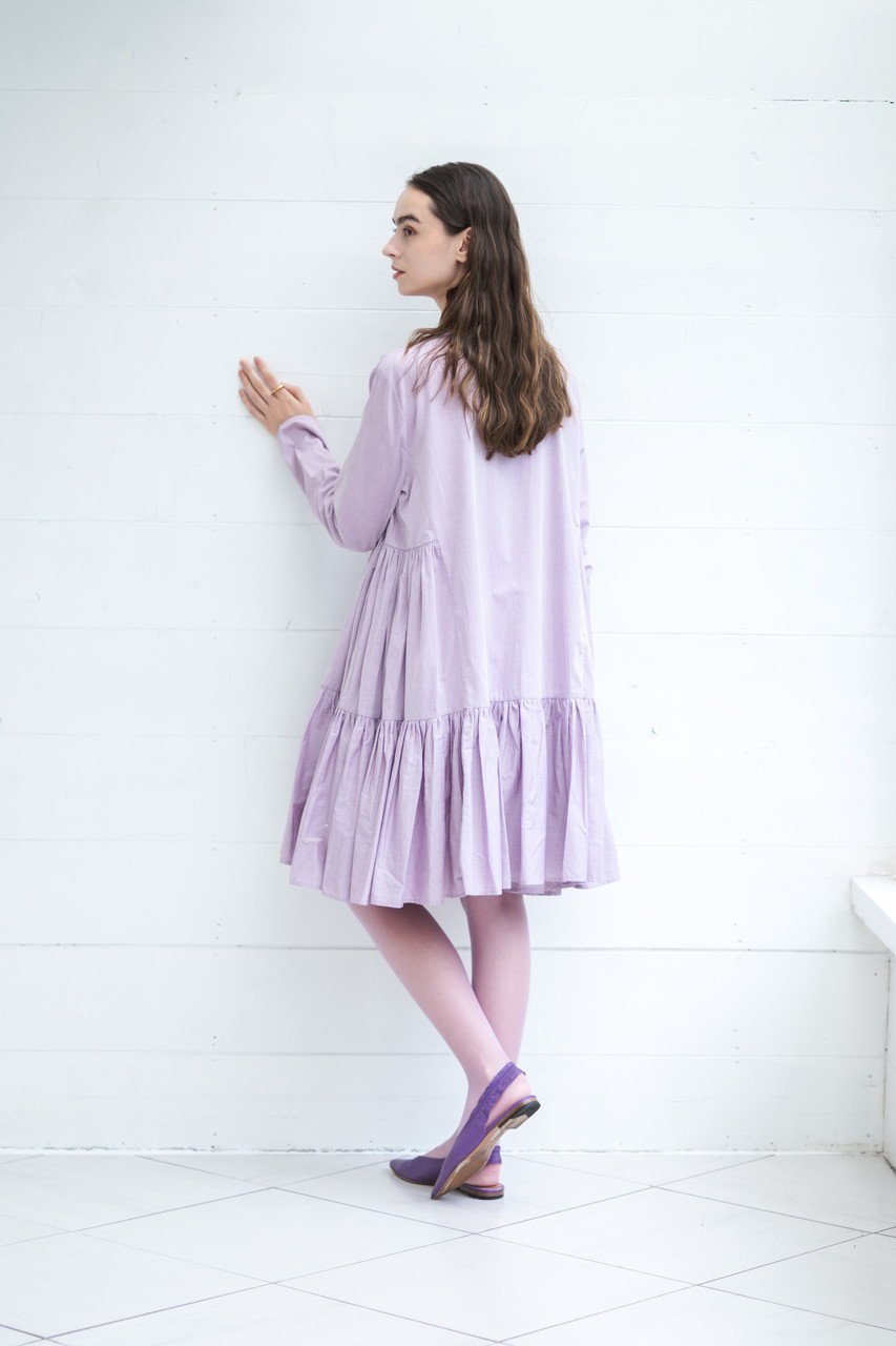 【マーレット/MERLETTE】の【日本限定】MARTEL CHAMBRAY ピンタックボタンフロントティアードドレス 人気、トレンドファッション・服の通販 founy(ファニー) 　ファッション　Fashion　レディースファッション　Fashion for Women　ワンピース　Dresses　フォーマル・パーティードレス・結婚式用ドレス　Elegant & Casual Dresses　チュニック　Tunic Tops & Dresses　エレガント 上品　Elegant　サンダル　Sandals, Summer Shoes　スニーカー　Sneakers, Trainers　チュニック　Tunic, Long Top　ドレス　Dress, One-Piece　再入荷　Restock / Back in Stock　other-8|ID: prp329100004343832 ipo3291000000032883541