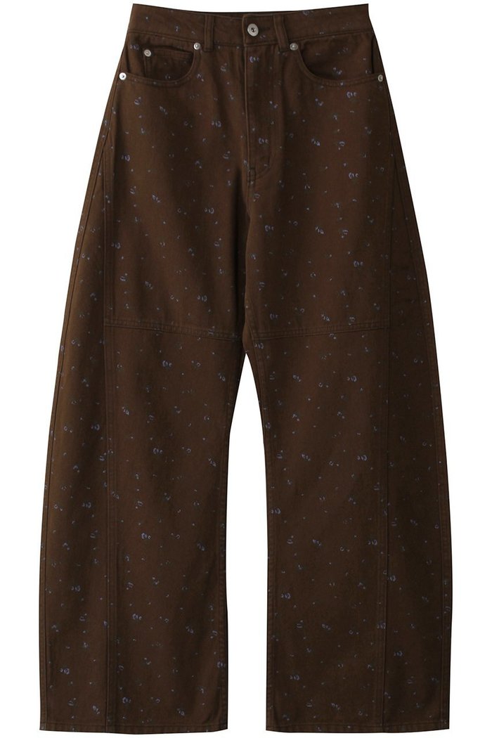 【メゾンスペシャル/MAISON SPECIAL】のSmall Floral Pattern Curve Silhouette Pants/スモールフラワーパターンカーブパンツ インテリア・キッズ・メンズ・レディースファッション・服の通販 founy(ファニー) https://founy.com/ ファッション Fashion レディースファッション Fashion for Women パンツ Pants & Trousers セットアップ Set-Up, Coordinated Outfit トレンド Trend, Trending Now ブルゾン Blouson, Bomber Jacket プリント Print, Printed Pattern 無地 Plain, Solid Color |ID: prp329100004343833 ipo3291000000032910488