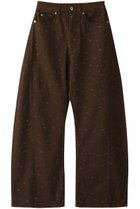 【メゾンスペシャル/MAISON SPECIAL】のSmall Floral Pattern Curve Silhouette Pants/スモールフラワーパターンカーブパンツ BRN(ブラウン)|ID: prp329100004343833 ipo3291000000032910491