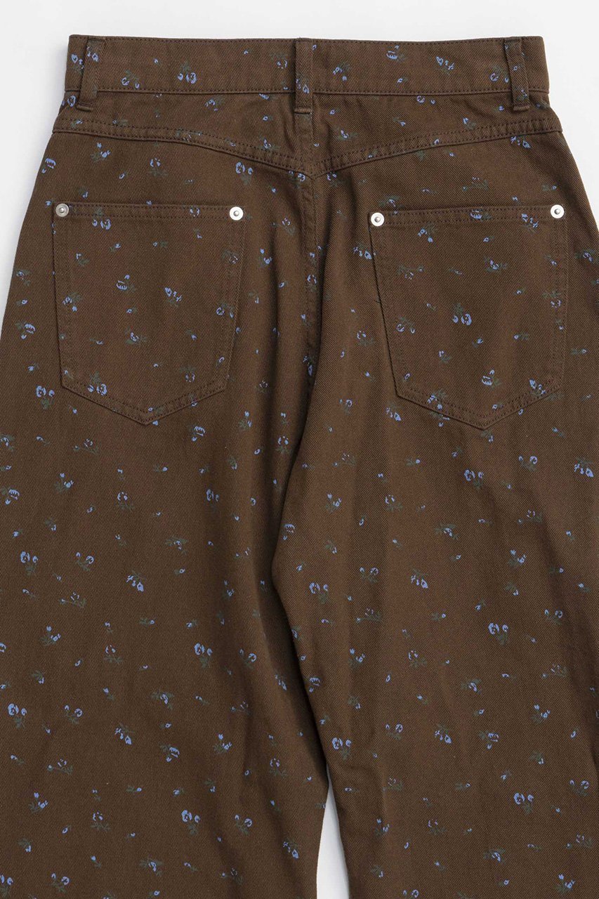 【メゾンスペシャル/MAISON SPECIAL】のSmall Floral Pattern Curve Silhouette Pants/スモールフラワーパターンカーブパンツ 人気、トレンドファッション・服の通販 founy(ファニー) 　ファッション　Fashion　レディースファッション　Fashion for Women　パンツ　Pants & Trousers　セットアップ　Set-Up, Coordinated Outfit　トレンド　Trend, Trending Now　ブルゾン　Blouson, Bomber Jacket　プリント　Print, Printed Pattern　無地　Plain, Solid Color　other-6|ID: prp329100004343833 ipo3291000000032910507