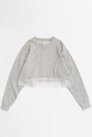 【メゾンスペシャル/MAISON SPECIAL】のOutseam Short Length Sweatshirts/アウトシームショートスウェット 人気、トレンドファッション・服の通販 founy(ファニー) ファッション Fashion レディースファッション WOMEN トップス・カットソー Tops/Tshirt シャツ/ブラウス Shirts/Blouses パーカ Sweats ロング / Tシャツ T-Shirts スウェット Sweat カットソー Cut and Sewn インナー Inner オーガンジー Organdy 春 Spring ショート Short シンプル Simple ルーズ Loose ロング Long S/S・春夏 Ss・Spring/Summer 夏 Summer 2025年 2025 2025春夏・S/S Ss,Spring/Summer,2025 |ID:prp329100004343834