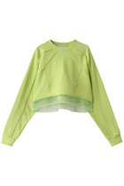 【メゾンスペシャル/MAISON SPECIAL】のOutseam Short Length Sweatshirts/アウトシームショートスウェット LIME(ライム)|ID: prp329100004343834 ipo3291000000035922566