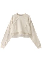 【メゾンスペシャル/MAISON SPECIAL】のOutseam Short Length Sweatshirts/アウトシームショートスウェット O.WHT(オフホワイト)|ID: prp329100004343834 ipo3291000000035922567