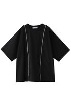 【メゾンスペシャル/MAISON SPECIAL】のShoulder Zip Design T-shirt/ショルダージップTシャツ BLK(ブラック)|ID: prp329100004343835 ipo3291000000032875171