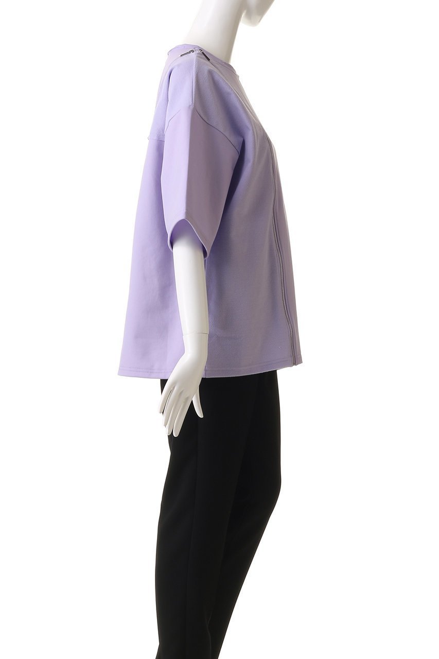 【メゾンスペシャル/MAISON SPECIAL】のShoulder Zip Design T-shirt/ショルダージップTシャツ 人気、トレンドファッション・服の通販 founy(ファニー) 　ファッション　Fashion　レディースファッション　Fashion for Women　トップス・カットソー　Cut & Sew Tops　シャツ・ブラウス・オフィスカジュアル　Elegant Blouses & Button-Ups　ロングTシャツ・Tシャツ　Longline T-Shirts & Tees　カットソー・ベーシックTシャツ　Cut-and-Sewn Tops / Stretch Tees & Basics　インナー　Innerwear　春　Spring　吸水　Absorbent, Quick-Dry　ショート　Short, Short Length　ジップ　Zip, Zipper　スリーブ　Sleeve, Long Sleeve / Short Sleeve　ボックス　Boxy, Box Shape　ロング　Long, Long-Length　おすすめ　Recommended / Our Picks　夏　Summer　other-3|ID: prp329100004343835 ipo3291000000032875190