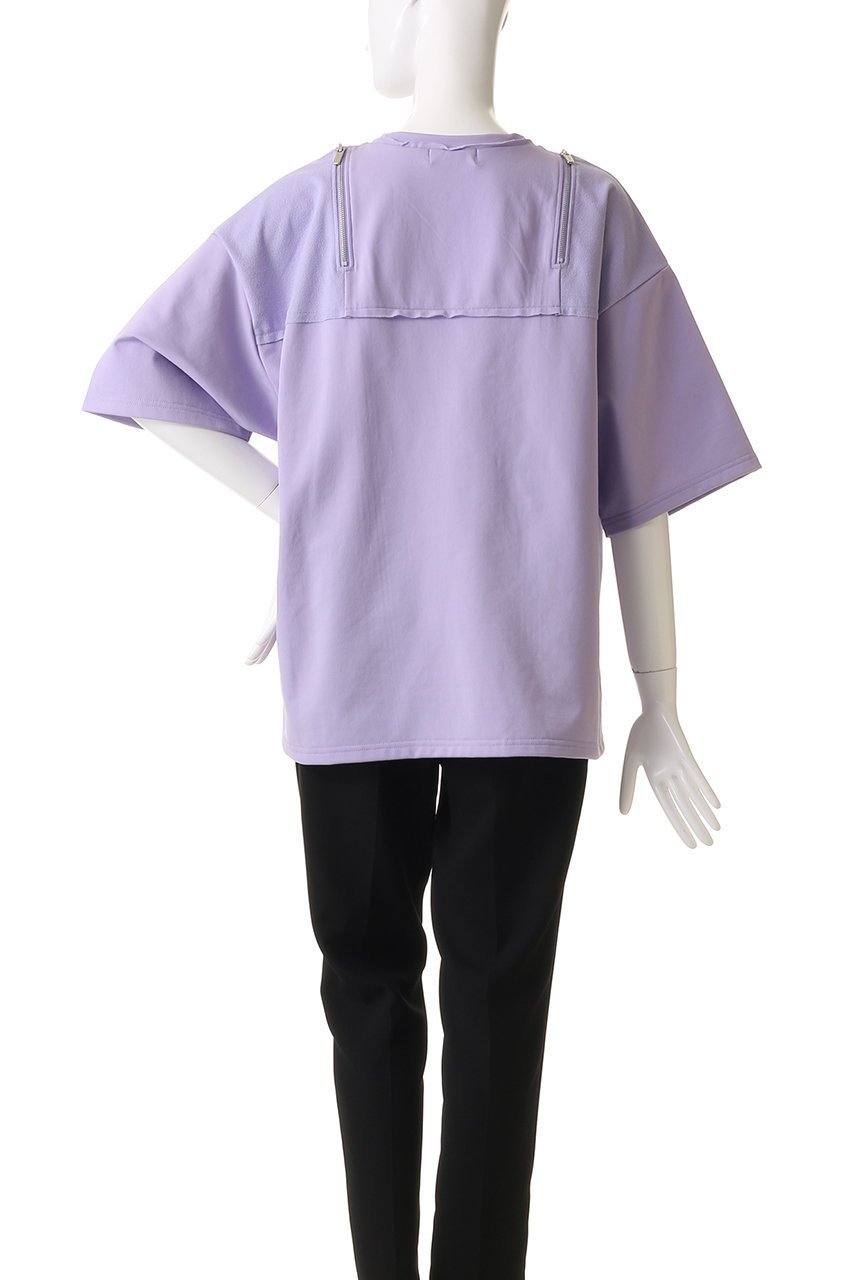 【メゾンスペシャル/MAISON SPECIAL】のShoulder Zip Design T-shirt/ショルダージップTシャツ 人気、トレンドファッション・服の通販 founy(ファニー) 　ファッション　Fashion　レディースファッション　Fashion for Women　トップス・カットソー　Cut & Sew Tops　シャツ・ブラウス・オフィスカジュアル　Elegant Blouses & Button-Ups　ロングTシャツ・Tシャツ　Longline T-Shirts & Tees　カットソー・ベーシックTシャツ　Cut-and-Sewn Tops / Stretch Tees & Basics　インナー　Innerwear　春　Spring　吸水　Absorbent, Quick-Dry　ショート　Short, Short Length　ジップ　Zip, Zipper　スリーブ　Sleeve, Long Sleeve / Short Sleeve　ボックス　Boxy, Box Shape　ロング　Long, Long-Length　おすすめ　Recommended / Our Picks　夏　Summer　other-4|ID: prp329100004343835 ipo3291000000032875196