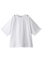 【メゾンスペシャル/MAISON SPECIAL】のShoulder Zip Design T-shirt/ショルダージップTシャツ WHT(ホワイト)|ID: prp329100004343835 ipo3291000000035061311
