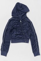 【メゾンスペシャル/MAISON SPECIAL】のGather Pile Fabric Short Length Hoodie/ギャザーパイルショートフーディー 人気、トレンドファッション・服の通販 founy(ファニー) ファッション Fashion レディースファッション WOMEN トップス・カットソー Tops/Tshirt シャツ/ブラウス Shirts/Blouses パーカ Sweats ロング / Tシャツ T-Shirts スウェット Sweat カットソー Cut and Sewn 春 Spring ギャザー Gather ショート Short スタイリッシュ Stylish セットアップ Set Up トレンド Trend フレア Flare フロント Front S/S・春夏 Ss・Spring/Summer おすすめ Recommend 夏 Summer 2025年 2025 2025春夏・S/S Ss,Spring/Summer,2025 thumbnail NVY(ネイビー)|ID: prp329100004343836 ipo3291000000030316978