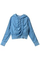 【メゾンスペシャル/MAISON SPECIAL】のGather Pile Fabric Short Length Hoodie/ギャザーパイルショートフーディー BLU(ブルー)|ID: prp329100004343836 ipo3291000000032869590