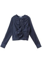 【メゾンスペシャル/MAISON SPECIAL】のGather Pile Fabric Short Length Hoodie/ギャザーパイルショートフーディー NVY(ネイビー)|ID: prp329100004343836 ipo3291000000032869602