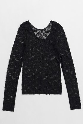 【メゾンスペシャル/MAISON SPECIAL】 Fringe Lace Crew Neck Tops/フリンジレースクルートップス人気、トレンドファッション・服の通販 founy(ファニー) ファッション Fashion レディースファッション WOMEN アウター Coat Outerwear トップス・カットソー Tops/Tshirt シャツ/ブラウス Shirts/Blouses ロング / Tシャツ T-Shirts ベスト/ジレ Gilets/Vests カットソー Cut and Sewn インナー Inner 春 Spring スリーブ Sleeve フリンジ Fringe 別注 Special Order レース Race ロング Long S/S・春夏 Ss・Spring/Summer 夏 Summer 2025年 2025 2025春夏・S/S Ss,Spring/Summer,2025 |ID:prp329100004343837