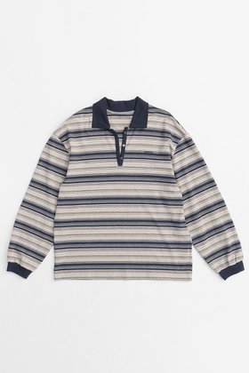 【メゾンスペシャル/MAISON SPECIAL】のBorder Polo Shirt/ボーダーポロシャツ 人気、トレンドファッション・服の通販 founy(ファニー) ファッション Fashion レディースファッション WOMEN トップス・カットソー Tops/Tshirt シャツ/ブラウス Shirts/Blouses ロング / Tシャツ T-Shirts ポロシャツ Polo Shirts カットソー Cut and Sewn おすすめ Recommend スリーブ Sleeve デニム Denim ボーダー Border ポロシャツ Polo Shirt ロング Long ワンポイント One Point |ID:prp329100004343838