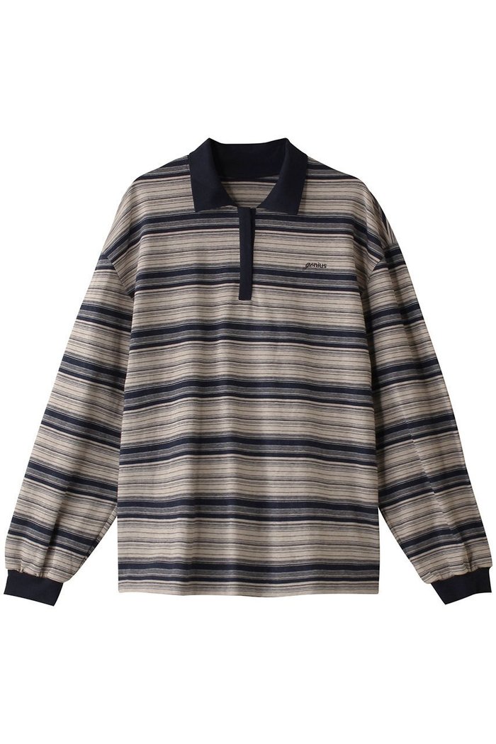 【メゾンスペシャル/MAISON SPECIAL】のBorder Polo Shirt/ボーダーポロシャツ インテリア・キッズ・メンズ・レディースファッション・服の通販 founy(ファニー) https://founy.com/ ファッション Fashion レディースファッション Fashion for Women トップス・カットソー Cut & Sew Tops シャツ・ブラウス・オフィスカジュアル Elegant Blouses & Button-Ups ロングTシャツ・Tシャツ Longline T-Shirts & Tees ポロシャツ・きれいめカジュアル Smart-Casual Polo Tops カットソー・ベーシックTシャツ Cut-and-Sewn Tops / Stretch Tees & Basics おすすめ Recommended / Our Picks スリーブ Sleeve, Long Sleeve / Short Sleeve デニム Denim, Jeans Material ボーダー Border, Stripe ポロシャツ Polo Shirt, Collared Tee ロング Long, Long-Length ワンポイント One Point, Statement Accent |ID: prp329100004343838 ipo3291000000035061222