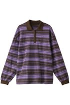 【メゾンスペシャル/MAISON SPECIAL】のBorder Polo Shirt/ボーダーポロシャツ PPL(パープル)|ID: prp329100004343838 ipo3291000000035061228