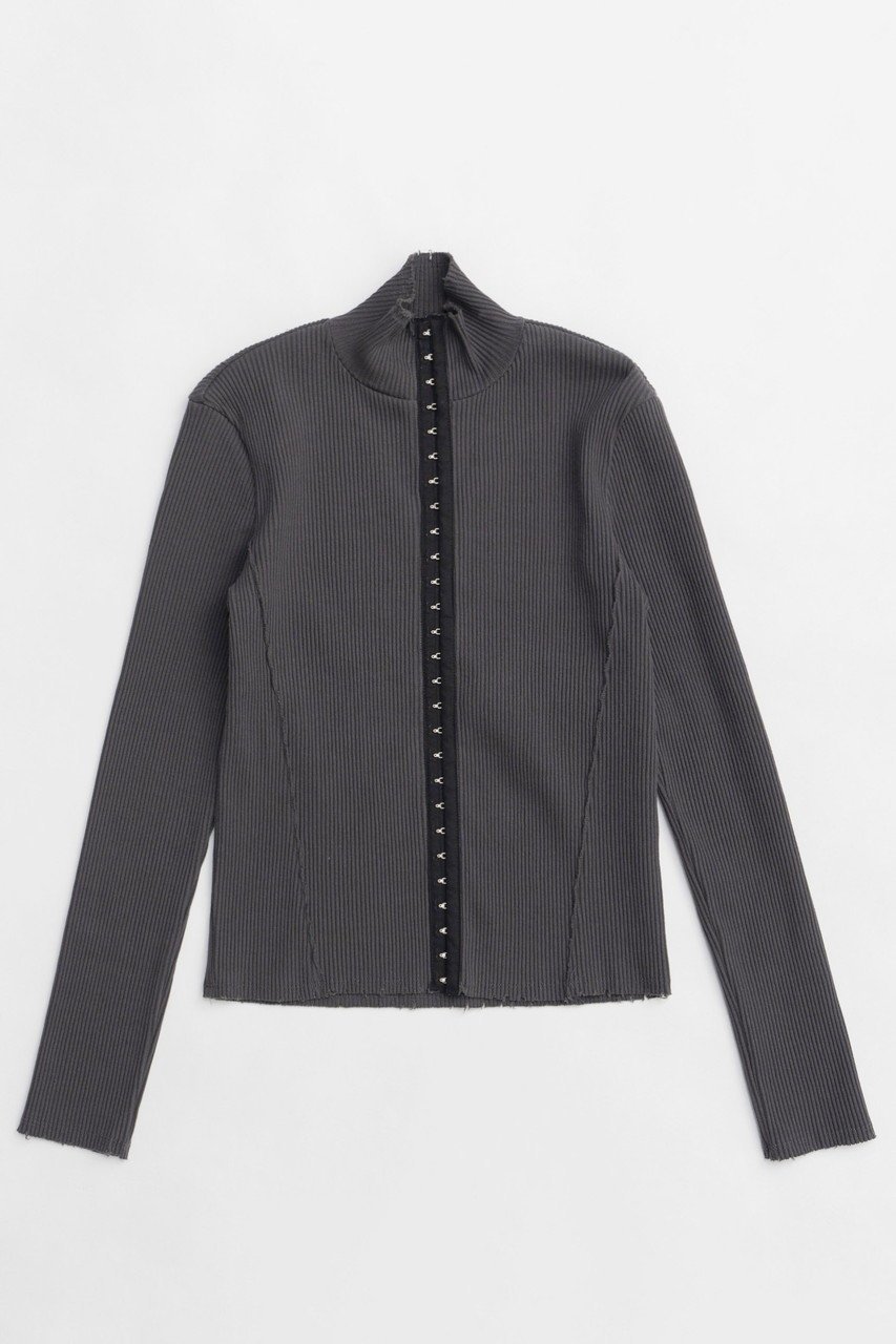 【メゾンスペシャル/MAISON SPECIAL】の2way Damage Processing Cardigan/2WAYダメージカーディガン インテリア・キッズ・メンズ・レディースファッション・服の通販 founy(ファニー) 　ファッション　Fashion　レディースファッション　Fashion for Women　トップス・カットソー　Cut & Sew Tops　カーディガン・羽織り　Layered Style Cardigans　シャツ・ブラウス・オフィスカジュアル　Elegant Blouses & Button-Ups　ロングTシャツ・Tシャツ　Longline T-Shirts & Tees　カットソー・ベーシックTシャツ　Cut-and-Sewn Tops / Stretch Tees & Basics　インナー　Innerwear　カーディガン　Cardigan, Knitwear　コンパクト　Compact, Small Size　ダメージ　Distressed, Destroyed　テレコ　Ribbed, Rib Stitch　羽織　Haori, Light Jacket　ミックス　Mix, Mixed Style　ワイド　Wide, Wide Fit　おすすめ　Recommended / Our Picks　C.GRY(チャコールグレー)|ID: prp329100004343840 ipo3291000000032880912