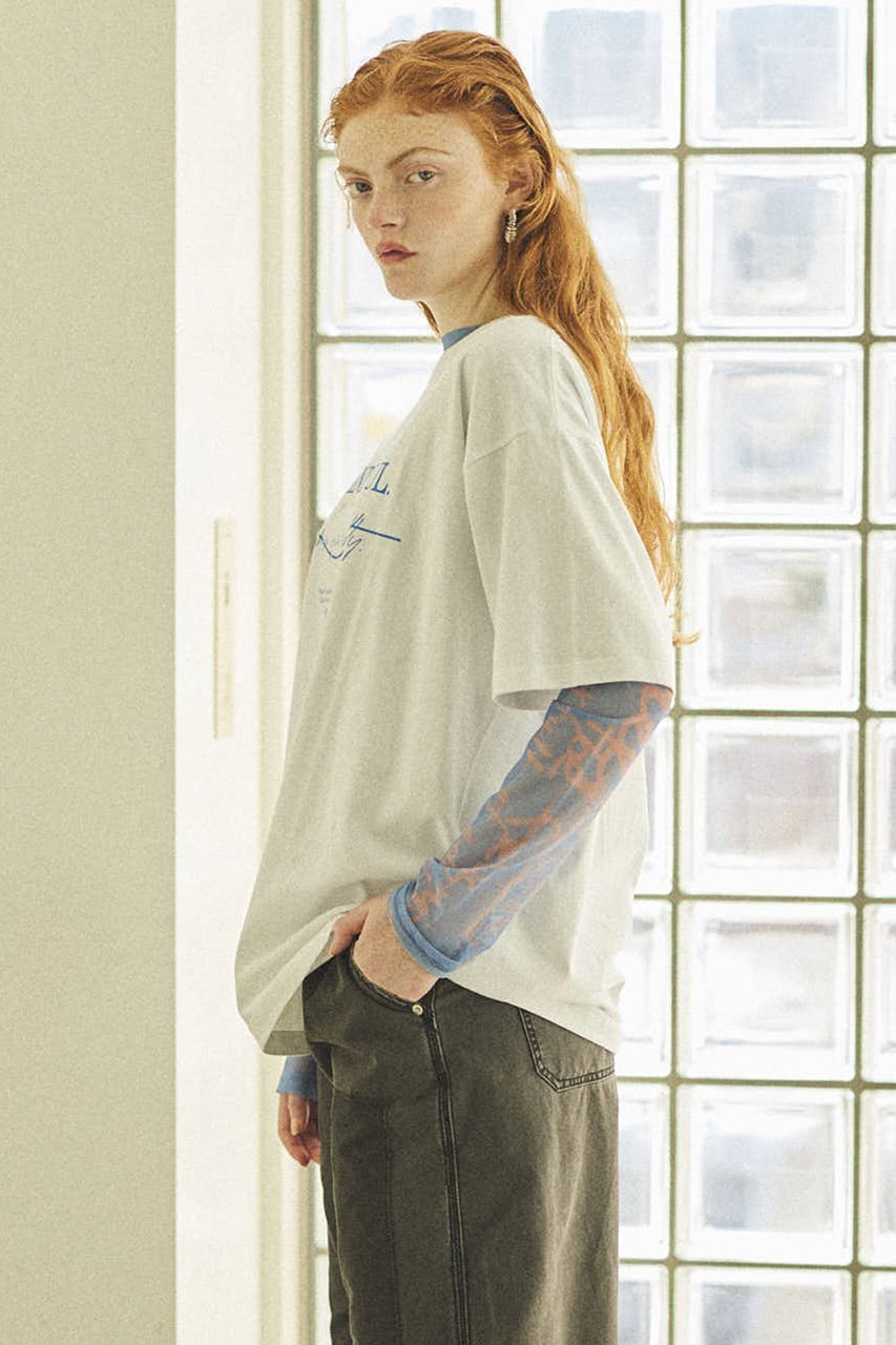 【メゾンスペシャル/MAISON SPECIAL】のBE MINDFUL Logo T-shirt/BE MINDFULロゴTシャツ 人気、トレンドファッション・服の通販 founy(ファニー) 　ファッション　Fashion　レディースファッション　Fashion for Women　トップス・カットソー　Cut & Sew Tops　シャツ・ブラウス・オフィスカジュアル　Elegant Blouses & Button-Ups　ロングTシャツ・Tシャツ　Longline T-Shirts & Tees　カットソー・ベーシックTシャツ　Cut-and-Sewn Tops / Stretch Tees & Basics　ショート　Short, Short Length　スリーブ　Sleeve, Long Sleeve / Short Sleeve　ティアードスカート　Tiered Skirt, Flounced Skirt　定番　Standard, Basic Item　人気　Popular, Best Seller　レース　Lace, Lace Fabric　おすすめ　Recommended / Our Picks　other-5|ID: prp329100004343841 ipo3291000000032850742