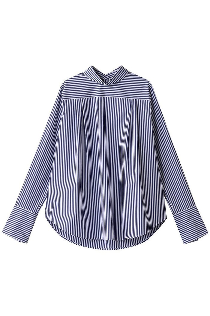 【アルアバイル/allureville】のストライプロールネックPO/シャツ インテリア・キッズ・メンズ・レディースファッション・服の通販 founy(ファニー) https://founy.com/ ファッション Fashion レディースファッション WOMEN トップス・カットソー Tops/Tshirt シャツ/ブラウス Shirts/Blouses おすすめ Recommend カフス Cuffs クラシック Classic ジャケット Jacket スタイリッシュ Stylish スリーブ Sleeve ダブル Double モダン Modern ロング Long |ID: prp329100004343853 ipo3291000000030317037