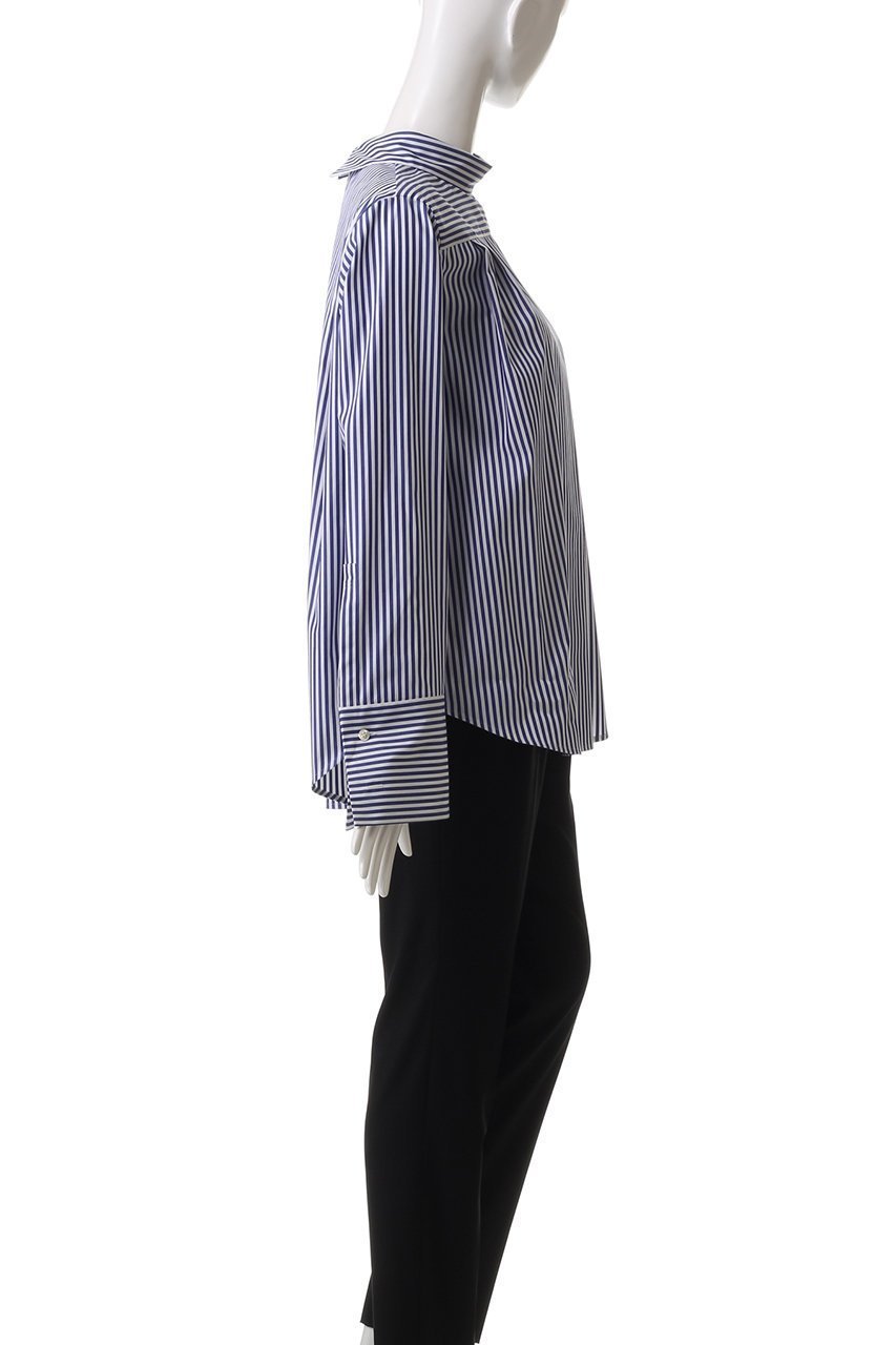 【アルアバイル/allureville】のストライプロールネックPO/シャツ 人気、トレンドファッション・服の通販 founy(ファニー) 　ファッション　Fashion　レディースファッション　WOMEN　トップス・カットソー　Tops/Tshirt　シャツ/ブラウス　Shirts/Blouses　おすすめ　Recommend　カフス　Cuffs　クラシック　Classic　ジャケット　Jacket　スタイリッシュ　Stylish　スリーブ　Sleeve　ダブル　Double　モダン　Modern　ロング　Long　other-3|ID: prp329100004343853 ipo3291000000031354307