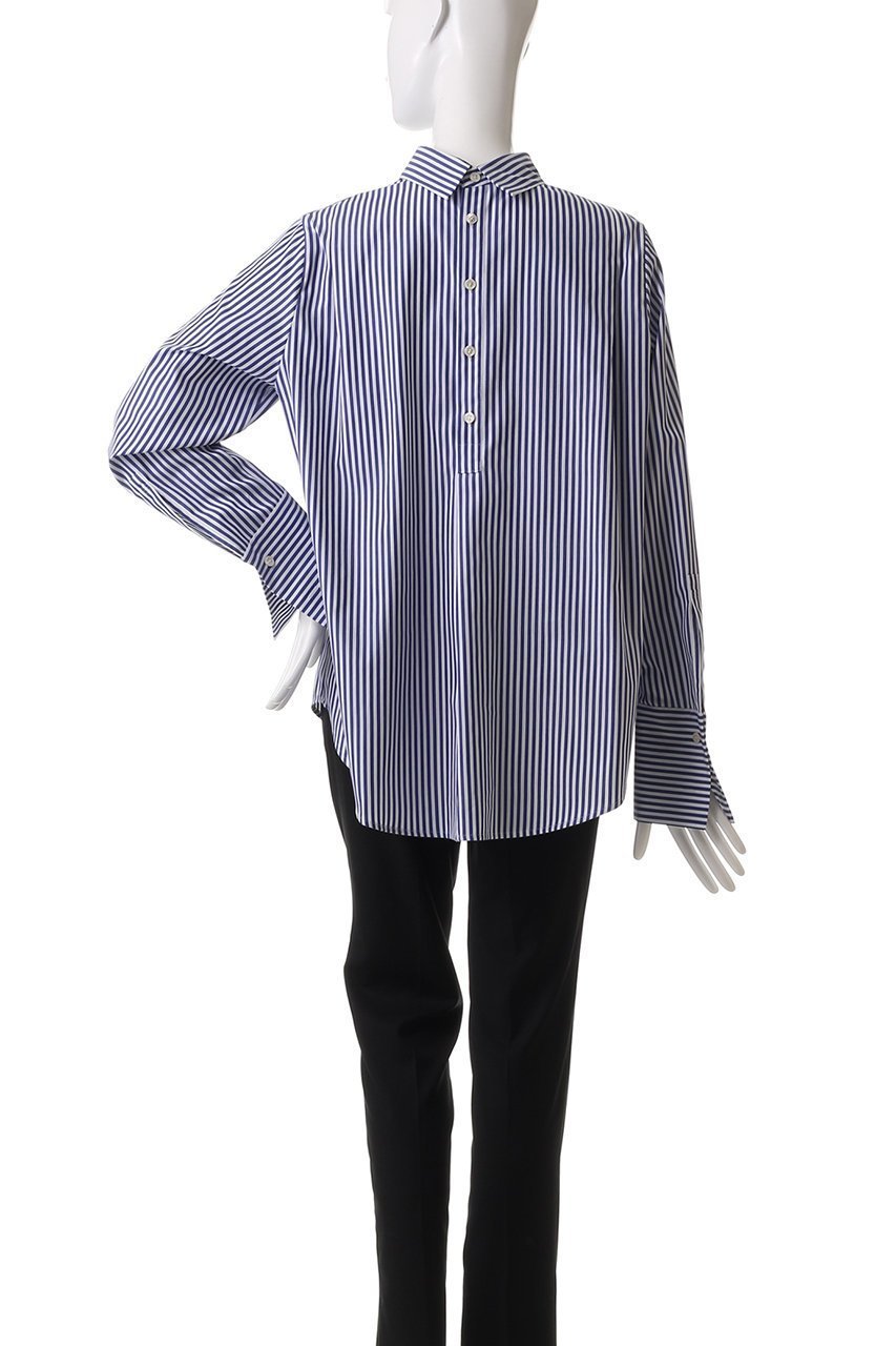 【アルアバイル/allureville】のストライプロールネックPO/シャツ 人気、トレンドファッション・服の通販 founy(ファニー) 　ファッション　Fashion　レディースファッション　WOMEN　トップス・カットソー　Tops/Tshirt　シャツ/ブラウス　Shirts/Blouses　おすすめ　Recommend　カフス　Cuffs　クラシック　Classic　ジャケット　Jacket　スタイリッシュ　Stylish　スリーブ　Sleeve　ダブル　Double　モダン　Modern　ロング　Long　other-4|ID: prp329100004343853 ipo3291000000031354310