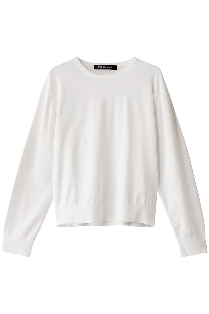 【ミズイロ インド/mizuiro ind】のcrew neck long slv P/O プルオーバー インテリア・キッズ・メンズ・レディースファッション・服の通販 founy(ファニー) https://founy.com/ ファッション Fashion レディースファッション Fashion for Women トップス・カットソー Cut & Sew Tops ニット Knit Tops & Sweaters カジュアルプルオーバー・ニットトップス Pullovers & Knit Tops / Casual Pullovers インナー Innerwear シンプル Simple, Minimal ベーシック Basic, Essential 春 Spring |ID: prp329100004343854 ipo3291000000032954881
