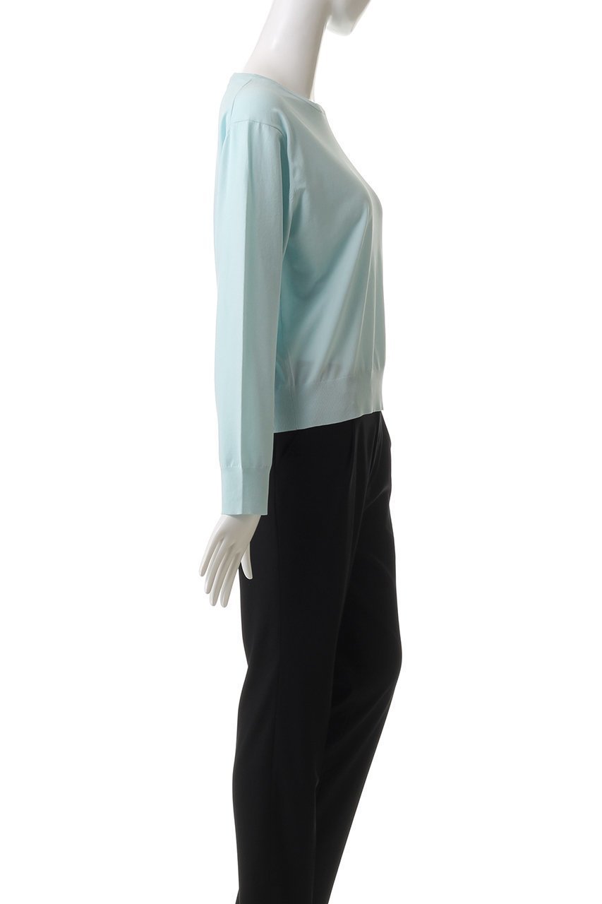 【ミズイロ インド/mizuiro ind】のcrew neck long slv P/O プルオーバー 人気、トレンドファッション・服の通販 founy(ファニー) 　ファッション　Fashion　レディースファッション　Fashion for Women　トップス・カットソー　Cut & Sew Tops　ニット　Knit Tops & Sweaters　カジュアルプルオーバー・ニットトップス　Pullovers & Knit Tops / Casual Pullovers　インナー　Innerwear　シンプル　Simple, Minimal　ベーシック　Basic, Essential　春　Spring　other-3|ID: prp329100004343854 ipo3291000000032954901