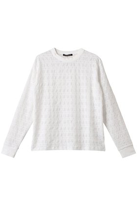 【ミズイロ インド/mizuiro ind】 sheer pattern long T Tシャツ人気、トレンドファッション・服の通販 founy(ファニー) ファッション Fashion レディースファッション WOMEN トップス・カットソー Tops/Tshirt シャツ/ブラウス Shirts/Blouses ロング / Tシャツ T-Shirts カットソー Cut and Sewn 2025年 2025 2025春夏・S/S Ss,Spring/Summer,2025 アイレット Eyelet シアー Sheer スリーブ Sleeve ロング Long エレガント 上品 Elegant 夏 Summer 春 Spring S/S・春夏 Ss・Spring/Summer |ID:prp329100004343857