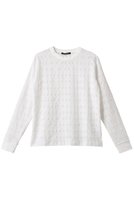 【ミズイロ インド/mizuiro ind】のsheer pattern long T Tシャツ 人気、トレンドファッション・服の通販 founy(ファニー) ファッション Fashion レディースファッション WOMEN トップス・カットソー Tops/Tshirt シャツ/ブラウス Shirts/Blouses ロング / Tシャツ T-Shirts カットソー Cut and Sewn 2025年 2025 2025春夏・S/S Ss,Spring/Summer,2025 アイレット Eyelet シアー Sheer スリーブ Sleeve ロング Long エレガント 上品 Elegant 夏 Summer 春 Spring S/S・春夏 Ss・Spring/Summer |ID:prp329100004343857