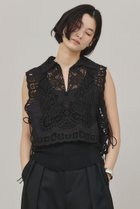 【カレンソロジー/Curensology】のエンブロイダリーブラウス ブラック|ID:prp329100004343859