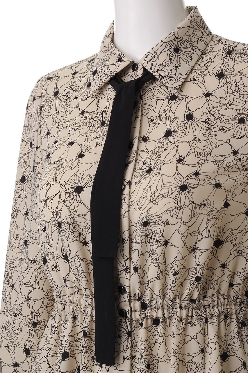 【アナイ/ANAYI】のドローイングフラワーPTシャツワンピース 人気、トレンドファッション・服の通販 founy(ファニー) ファッション Fashion レディースファッション Fashion for Women ワンピース Dresses シャツワンピース / 1枚で着映えコーデ Shirt Dresses チュニック Tunic Tops & Dresses エアリー Airy Texture サテン Satin, Glossy Fabric シアー Sheer, See-Through ジョーゼット Georgette, Semi-Sheer Fabric チュニック Tunic, Long Top パーティ Party, Party Style フラワー Flower, Floral ロング Long, Long-Length 再入荷 Restock / Back in Stock 無地 Plain, Solid Color other-5|ID: prp329100004343860 ipo3291000000035052814