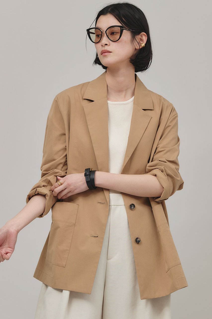 【カレンソロジー/Curensology】のサテンワッシャーシャツジャケット 人気、トレンドファッション・服の通販 founy(ファニー) 　ファッション　Fashion　レディースファッション　Ladies' Fashion Online　アウター　Coat Outerwear　ジャケット　Jackets　なめらか　Smooth　サテン　Satin　ジャケット　Jacket　リラックス　Relax　other-2|ID: prp329100004343864 ipo3291000000032613763