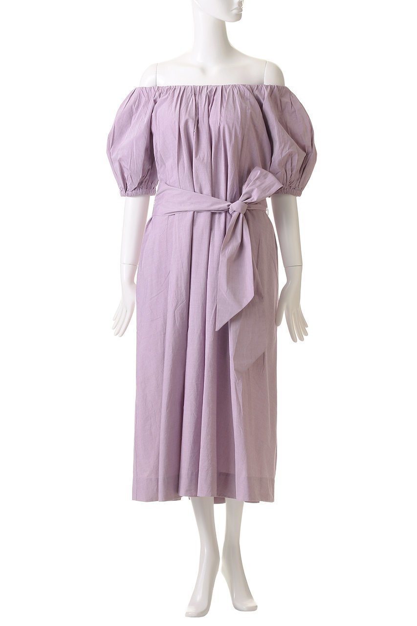 【マーレット/MERLETTE】のBASTION CHAMBRAY パフスリーブベルテッド2WAYドレス 人気、トレンドファッション・服の通販 founy(ファニー) 　ファッション　Fashion　レディースファッション　Fashion for Women　ワンピース　Dresses　フォーマル・パーティードレス・結婚式用ドレス　Elegant & Casual Dresses　チュニック　Tunic Tops & Dresses　スリーブ　Sleeve, Long Sleeve / Short Sleeve　チュニック　Tunic, Long Top　ドレス　Dress, One-Piece　other-6|ID: prp329100004343871 ipo3291000000032883291