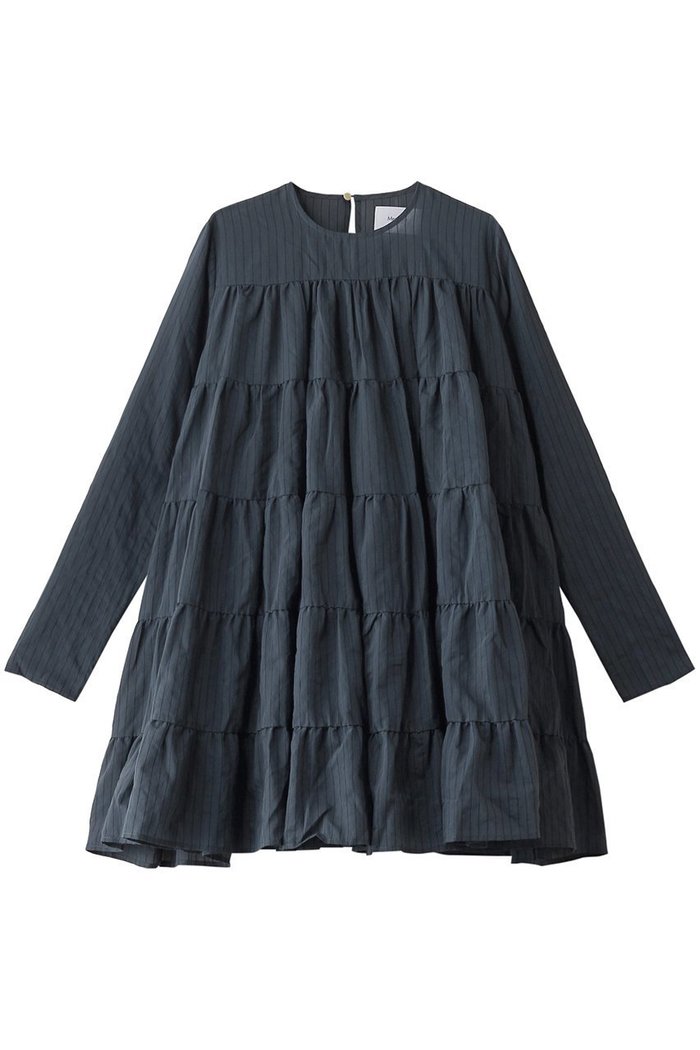 【マーレット/MERLETTE】のSOLIMAN STRIPE ティアードドレス インテリア・キッズ・メンズ・レディースファッション・服の通販 founy(ファニー) https://founy.com/ ファッション Fashion レディースファッション Fashion for Women ワンピース Dresses フォーマル・パーティードレス・結婚式用ドレス Elegant & Casual Dresses チュニック Tunic Tops & Dresses ストライプ Stripe, Striped Pattern チュニック Tunic, Long Top ドレス Dress, One-Piece |ID: prp329100004343873 ipo3291000000032856790