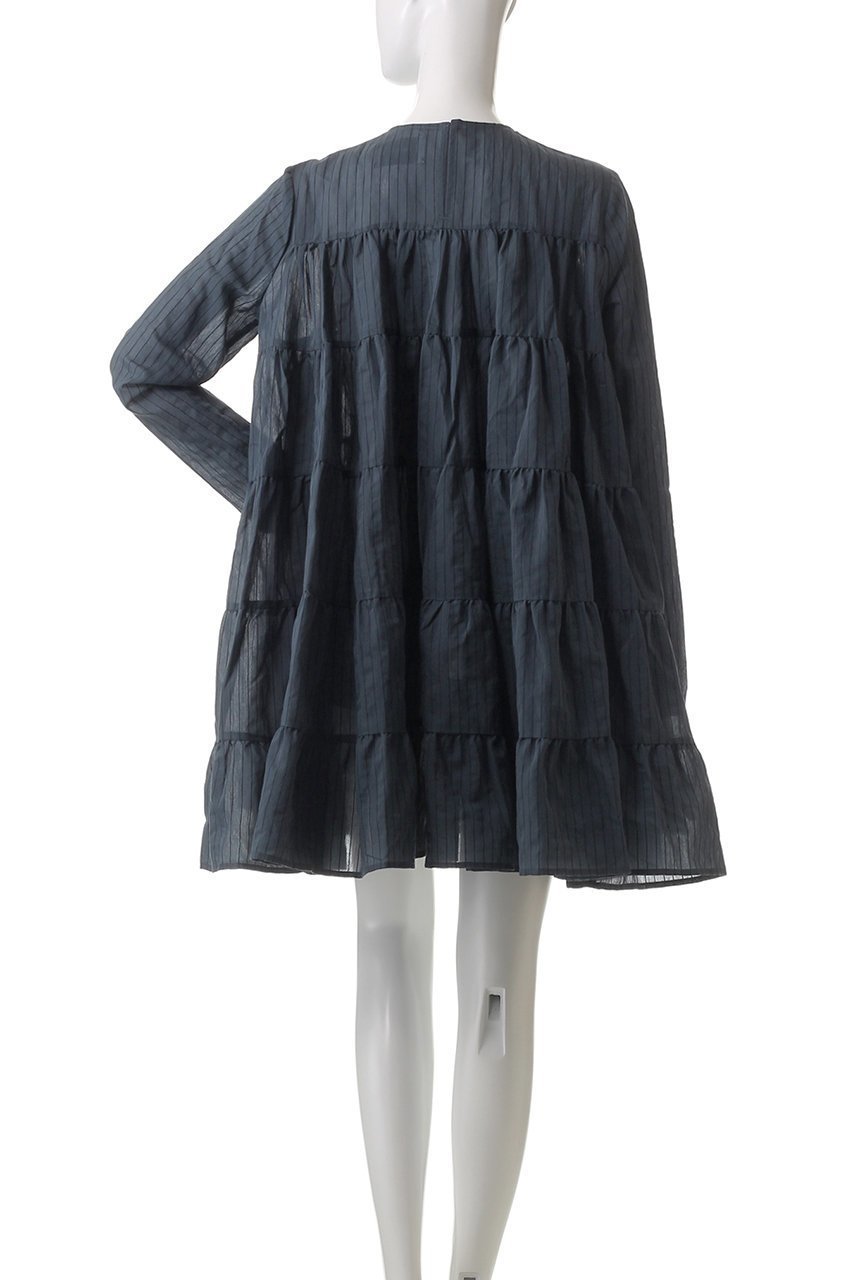 【マーレット/MERLETTE】のSOLIMAN STRIPE ティアードドレス 人気、トレンドファッション・服の通販 founy(ファニー) 　ファッション　Fashion　レディースファッション　Fashion for Women　ワンピース　Dresses　フォーマル・パーティードレス・結婚式用ドレス　Elegant & Casual Dresses　チュニック　Tunic Tops & Dresses　ストライプ　Stripe, Striped Pattern　チュニック　Tunic, Long Top　ドレス　Dress, One-Piece　other-4|ID: prp329100004343873 ipo3291000000032856810