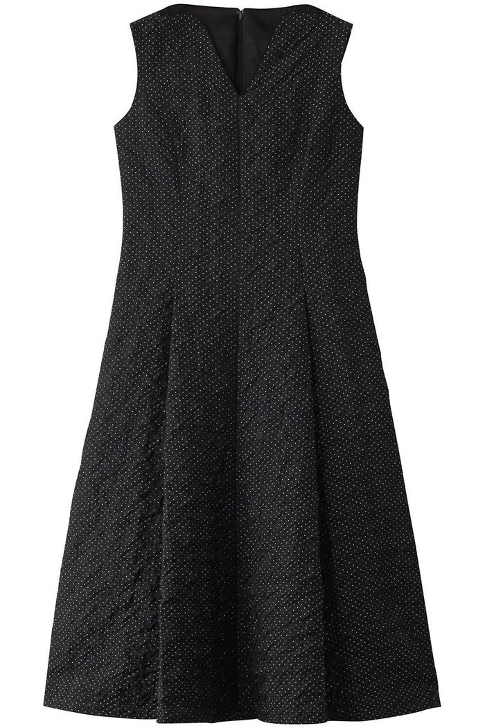 【アナイ/ANAYI】のドットJQデコルテスリットワンピース インテリア・キッズ・メンズ・レディースファッション・服の通販 founy(ファニー) https://founy.com/ ファッション Fashion レディースファッション Fashion for Women ワンピース Dresses チュニック Tunic Tops & Dresses おすすめ Recommended / Our Picks イタリア Italy ジャカード／ジャガード Jacquard, Woven Pattern スリット Slit, Slit Detail チュニック Tunic, Long Top デコルテ Décolleté, Neckline ドット Polka Dot, Dot Pattern パーティ Party, Party Style フレア Flare, Flared ロング Long, Long-Length |ID: prp329100004343874 ipo3291000000036028414