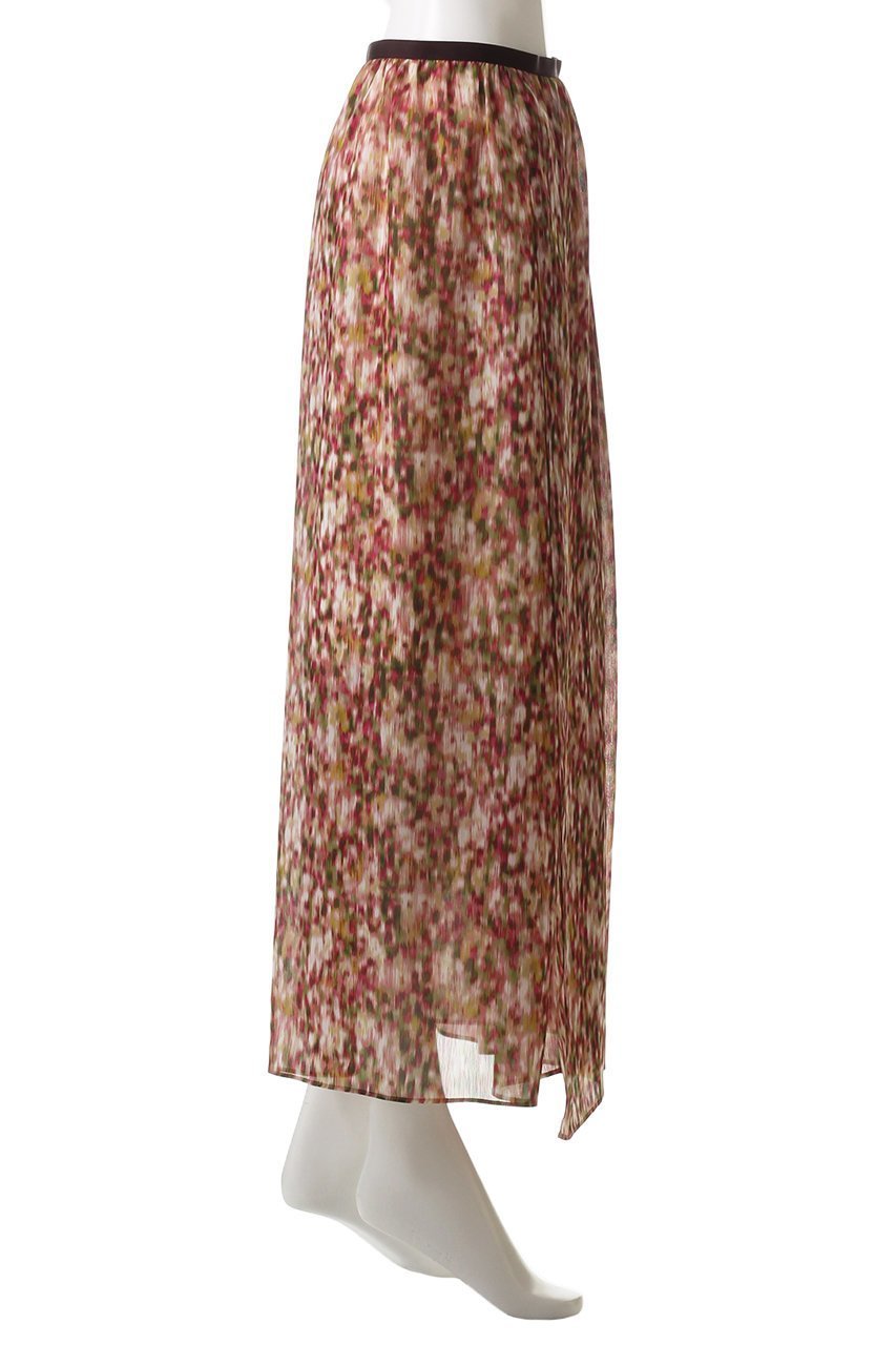 【ベイジ,/BEIGE,】のBORONIA(ボロニア)/フラワーシフォンロングスカート 人気、トレンドファッション・服の通販 founy(ファニー) 　ファッション　Fashion　レディースファッション　Fashion for Women　スカート　Skirts　ロングスカート　Long Skirts / Maxi & Midi Skirts　シアー　Sheer, See-Through　シフォン　Chiffon, Lightweight Fabric　フェミニン　Feminine, Girly　フラワー　Flower, Floral　プリント　Print, Printed Pattern　ロング　Long, Long-Length　再入荷　Restock / Back in Stock　春　Spring　other-3|ID: prp329100004343877 ipo3291000000032824807