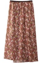 【ベイジ,/BEIGE,】のBORONIA(ボロニア)/フラワーシフォンロングスカート Pink Print|ID: prp329100004343877 ipo3291000000036030155