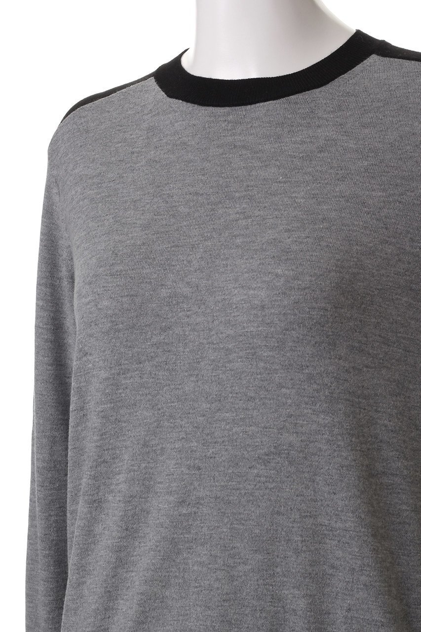 【ベイジ,/BEIGE,】のBURNET(バーネット)/カラーミックスクルーネックトップ 人気、トレンドファッション・服の通販 founy(ファニー) 　ファッション　Fashion　レディースファッション　Fashion for Women　トップス・カットソー　Cut & Sew Tops　ニット　Knit Tops & Sweaters　カジュアルプルオーバー・ニットトップス　Pullovers & Knit Tops / Casual Pullovers　ベーシック　Basic, Essential　other-5|ID: prp329100004343879 ipo3291000000032957202