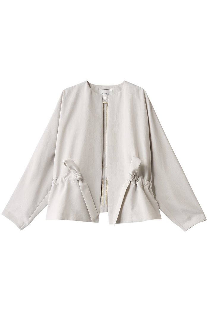 【ベイジ,/BEIGE,】のPORDIC(ポルディック)/ノーカラードルマンジャケット インテリア・キッズ・メンズ・レディースファッション・服の通販 founy(ファニー) https://founy.com/ ファッション Fashion レディースファッション WOMEN アウター Coat Outerwear ジャケット Jackets ジャケット Jacket エレガント 上品 Elegant 定番 Standard |ID: prp329100004343880 ipo3291000000030317127