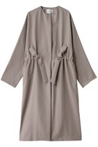 【ベイジ,/BEIGE,】のPORDIC(ポルディック)/ノーカラードルマンロングコート 人気、トレンドファッション・服の通販 founy(ファニー) ファッション Fashion レディースファッション Fashion for Women アウター Coat / Outerwear Collection コート・ロングコート・ピーコート Long Coats, Peacoats & More エレガント 上品 Elegant フェミニン Feminine, Girly ロング Long, Long-Length 定番 Standard, Basic Item thumbnail Taupe|ID: prp329100004343881 ipo3291000000032939140