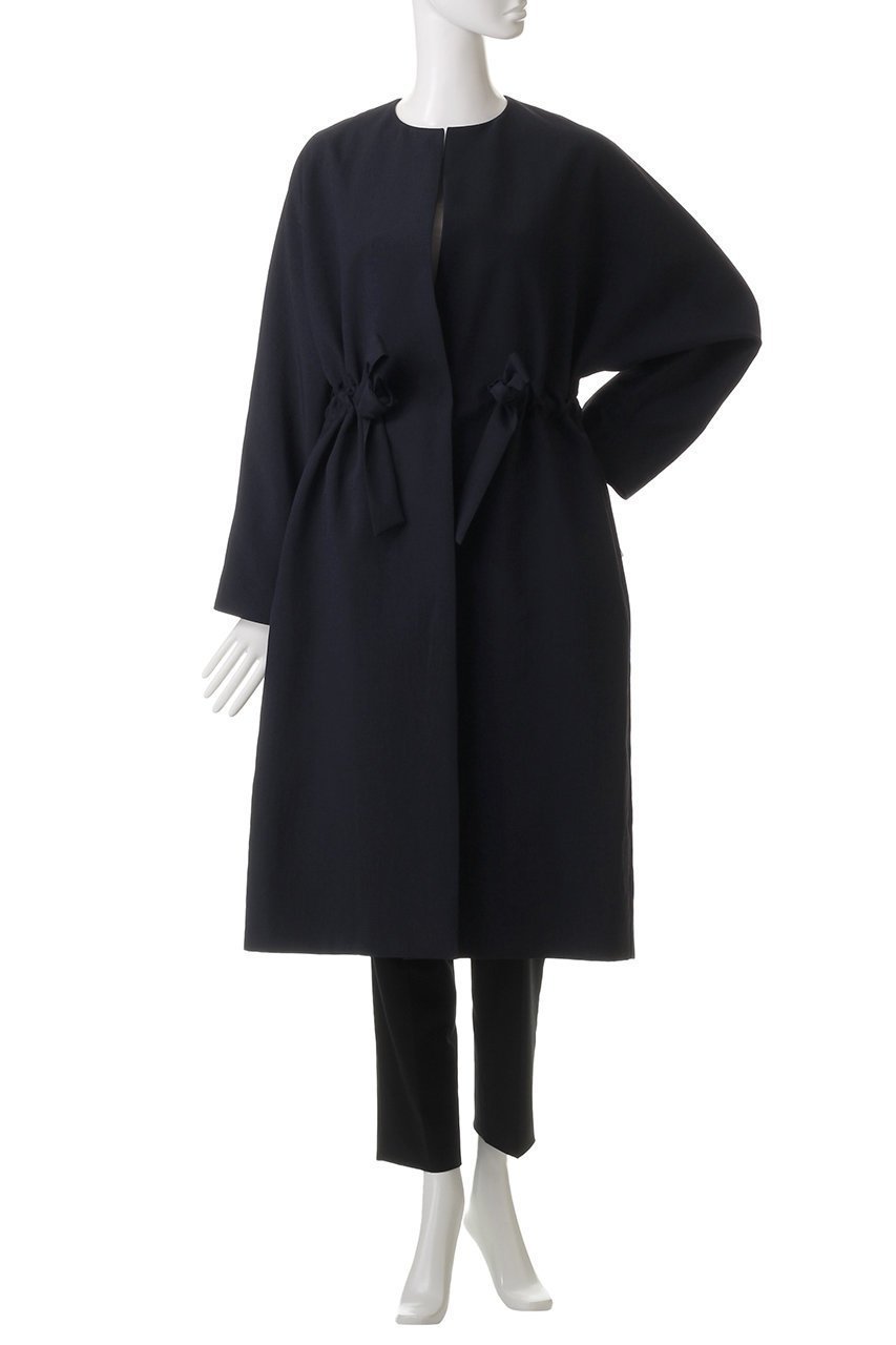 【ベイジ,/BEIGE,】のPORDIC(ポルディック)/ノーカラードルマンロングコート 人気、トレンドファッション・服の通販 founy(ファニー) 　ファッション　Fashion　レディースファッション　Fashion for Women　アウター　Coat / Outerwear Collection　コート・ロングコート・ピーコート　Long Coats, Peacoats & More　エレガント 上品　Elegant　フェミニン　Feminine, Girly　ロング　Long, Long-Length　定番　Standard, Basic Item　other-2|ID: prp329100004343881 ipo3291000000035898895