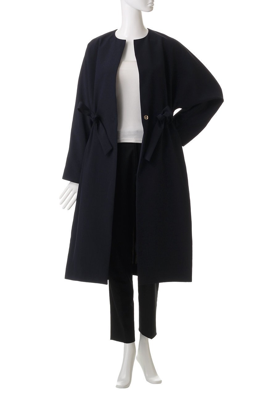 【ベイジ,/BEIGE,】のPORDIC(ポルディック)/ノーカラードルマンロングコート 人気、トレンドファッション・服の通販 founy(ファニー) 　ファッション　Fashion　レディースファッション　Fashion for Women　アウター　Coat / Outerwear Collection　コート・ロングコート・ピーコート　Long Coats, Peacoats & More　エレガント 上品　Elegant　フェミニン　Feminine, Girly　ロング　Long, Long-Length　定番　Standard, Basic Item　other-7|ID: prp329100004343881 ipo3291000000035898901