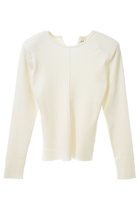 【マルティニーク/martinique】の【l heritage martinique】パワーショルダーリブプルオーバー 人気、トレンドファッション・服の通販 founy(ファニー) ファッション Fashion レディースファッション Fashion for Women トップス・カットソー Cut & Sew Tops ニット Knit Tops & Sweaters カジュアルプルオーバー・ニットトップス Pullovers & Knit Tops / Casual Pullovers ヴィンテージ Vintage Style 今季 This Season, Current Season シンプル Simple, Minimal スタンダード Standard, Basic スリット Slit, Slit Detail 再入荷 Restock / Back in Stock おすすめ Recommended / Our Picks thumbnail オフホワイト|ID: prp329100004345055 ipo3291000000035041260