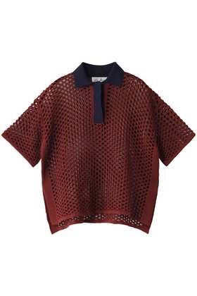【マルティニーク/martinique】の【l heritage martinique】ギマコットンメッシュポロ 人気、トレンドファッション・服の通販 founy(ファニー) ファッション Fashion レディースファッション Fashion for Women トップス・カットソー Cut & Sew Tops ニット Knit Tops & Sweaters カジュアルプルオーバー・ニットトップス Pullovers & Knit Tops / Casual Pullovers スポーティ Sporty, Casual Athletic スリット Slit, Slit Detail トレンド Trend, Trending Now ポロシャツ Polo Shirt, Collared Tee メッシュ Mesh, Net Fabric |ID:prp329100004345058