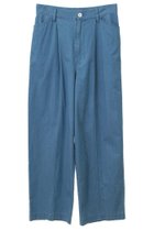 【マルティニーク/martinique】の【l heritage martinique】ライトオンスデニムパンツ(セットアップ可) 人気、トレンドファッション・服の通販 founy(ファニー) ファッション Fashion レディースファッション Fashion for Women セットアップ Matching Sets レディースパンツ・ボトムス Pants & Trousers / Bottoms パンツ Pants & Trousers デニムパンツ・ジーンズ・美脚デニム Denim Jeans & Pants ヴィンテージ Vintage Style スタンダード Standard, Basic セットアップ Set-Up, Coordinated Outfit センター Center, Center Line デニム Denim, Jeans Material 再入荷 Restock / Back in Stock おすすめ Recommended / Our Picks thumbnail ブルー3|ID: prp329100004345061 ipo3291000000032705316