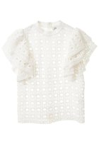 【マルティニーク/martinique】の【l heritage martinique】クロッシェ風エンブロイダリープルオーバー オフホワイト|ID: prp329100004345064 ipo3291000000032705338