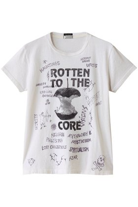 【マザー/MOTHER】 ROTTEN TO THE CORE プリントTシャツ(RTC)人気、トレンドファッション・服の通販 founy(ファニー) ファッション Fashion レディースファッション WOMEN トップス・カットソー Tops/Tshirt シャツ/ブラウス Shirts/Blouses ロング / Tシャツ T-Shirts カットソー Cut and Sewn 2025年 2025 2025春夏・S/S Ss,Spring/Summer,2025 ショート Short スリーブ Sleeve デニム Denim プリント Print ボトム Bottom モチーフ Motif 夏 Summer 定番 Standard 春 Spring S/S・春夏 Ss・Spring/Summer 無地 Plain Color |ID:prp329100004345087