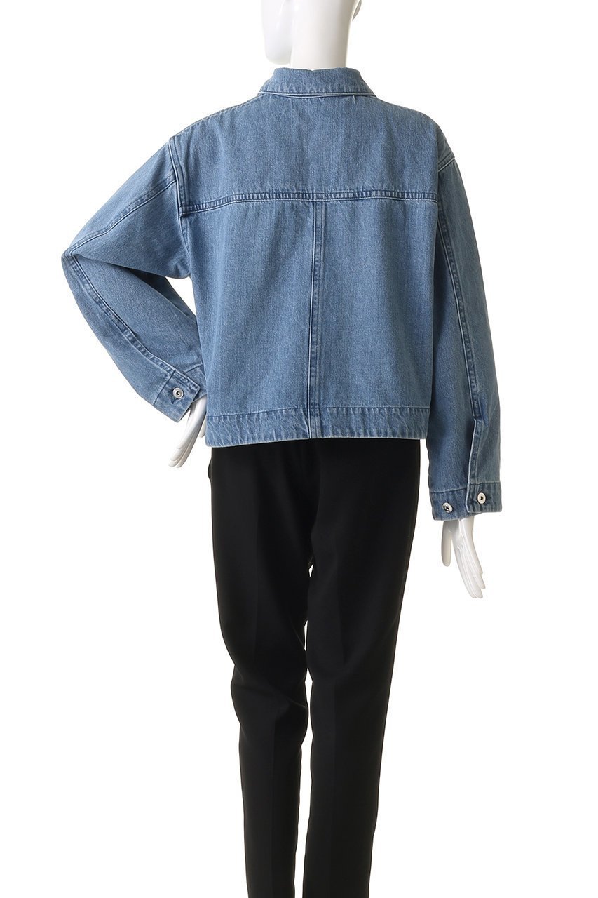 【ハウス オブ ロータス/HOUSE OF LOTUS】のデニムジャケット 人気、トレンドファッション・服の通販 founy(ファニー) 　ファッション　Fashion　レディースファッション　Fashion for Women　アウター　Coat / Outerwear Collection　レディースジャケット・軽アウター　Jackets　デニムジャケット / カジュアルアウター　Denim Jackets　おすすめ　Recommended / Our Picks　インディゴ　Indigo Denim　ショート　Short, Short Length　ジャケット　Jacket, Outerwear　ダブル　Double, Double-Breasted　デニム　Denim, Jeans Material　ブリーチ　Bleach, Washed Finish　ワイド　Wide, Wide Fit　春　Spring　other-4|ID: prp329100004345111 ipo3291000000032952463