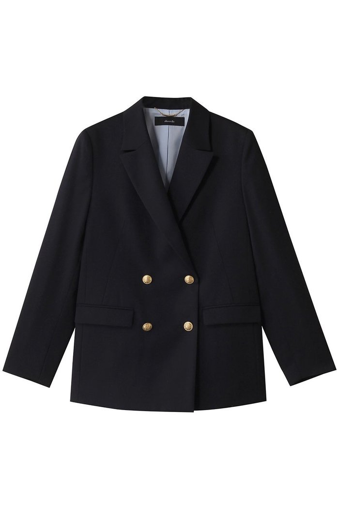 【アルアバイル/allureville】のウールギャバジンテーラードジャケット インテリア・キッズ・メンズ・レディースファッション・服の通販 founy(ファニー) https://founy.com/ ファッション Fashion レディースファッション Fashion for Women アウター Coat / Outerwear Collection レディースジャケット・軽アウター Jackets テーラードジャケット / 通勤・きれいめスタイル Tailored Jackets & Blazers クール Cool, Chic ジャケット Jacket, Outerwear リュクス Luxury, Elegant, High-End, Chic |ID: prp329100004345113 ipo3291000000036833622