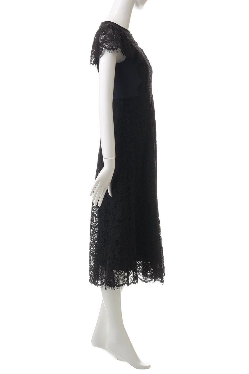 【アルアバイル/allureville】の【Loulou Willoughby】パイピングキリカエレースワンピース 人気、トレンドファッション・服の通販 founy(ファニー) 　ファッション　Fashion　レディースファッション　WOMEN　ワンピース　Dress　チュニック　Tunic　スカラップ　Scalloped　チュニック　Tunic　パーティ　Party　レース　Race　ロング　Long　other-3|ID: prp329100004345114 ipo3291000000031353340